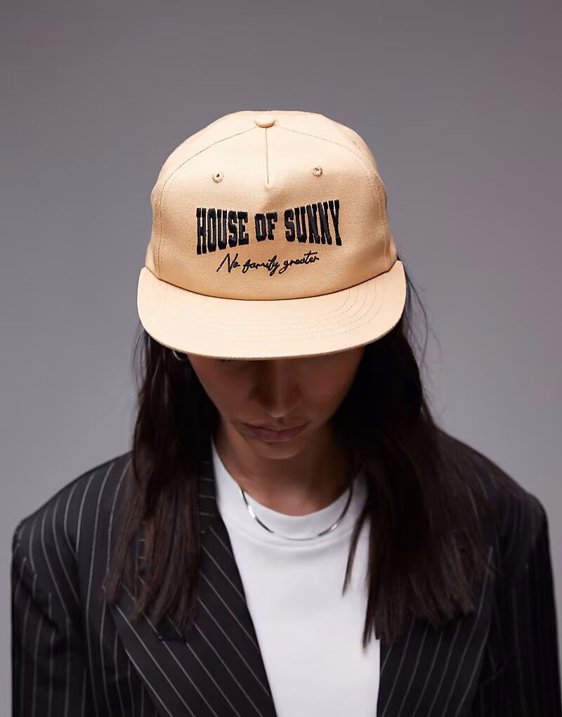 

Дом Санни - кепка власти в коричневом цвете House of Sunny