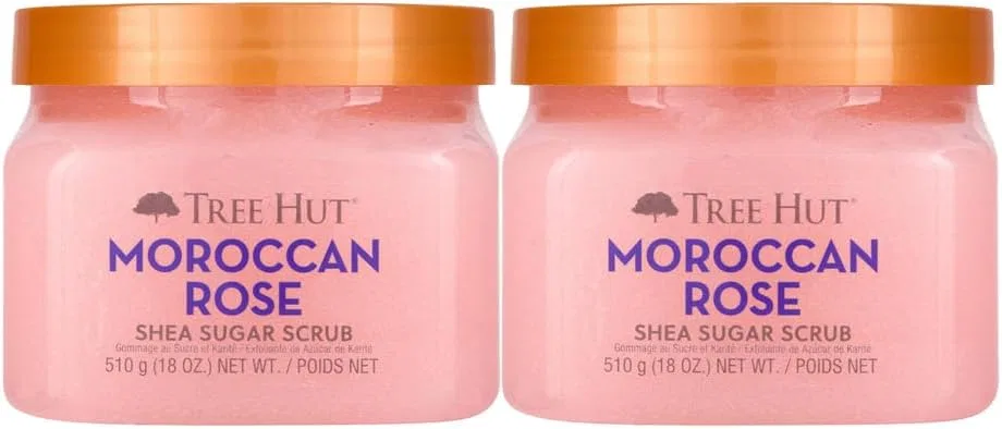 Скраб для тела Tree Hat Moroccan Rose Moisture Exfoliating 510 г 2 шт Haruda