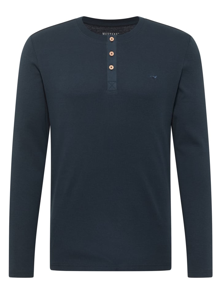 

Mustang Рубашка синего цвета