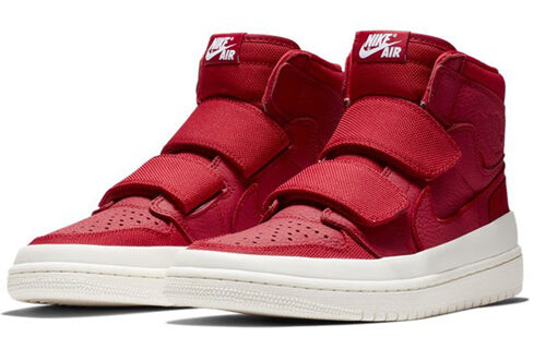 Кроссовки Air Jordan 1 Retro Hi Double Strap 'Gym Red', белый — фото 3
