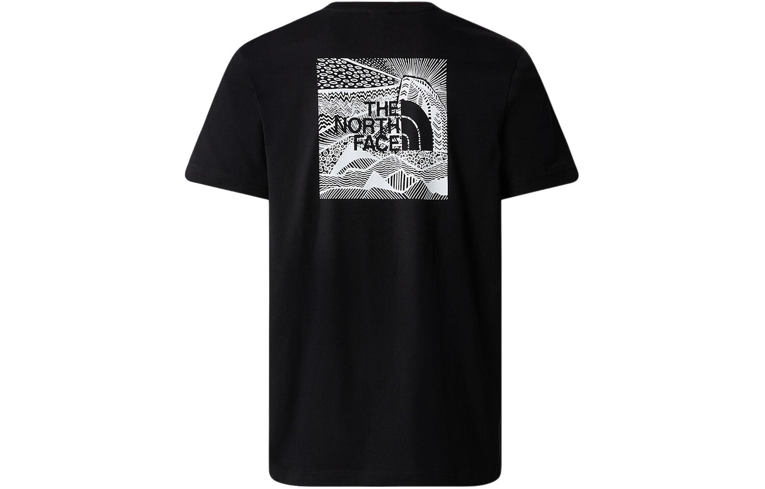 

Футболка мужская черная The North Face, черный
