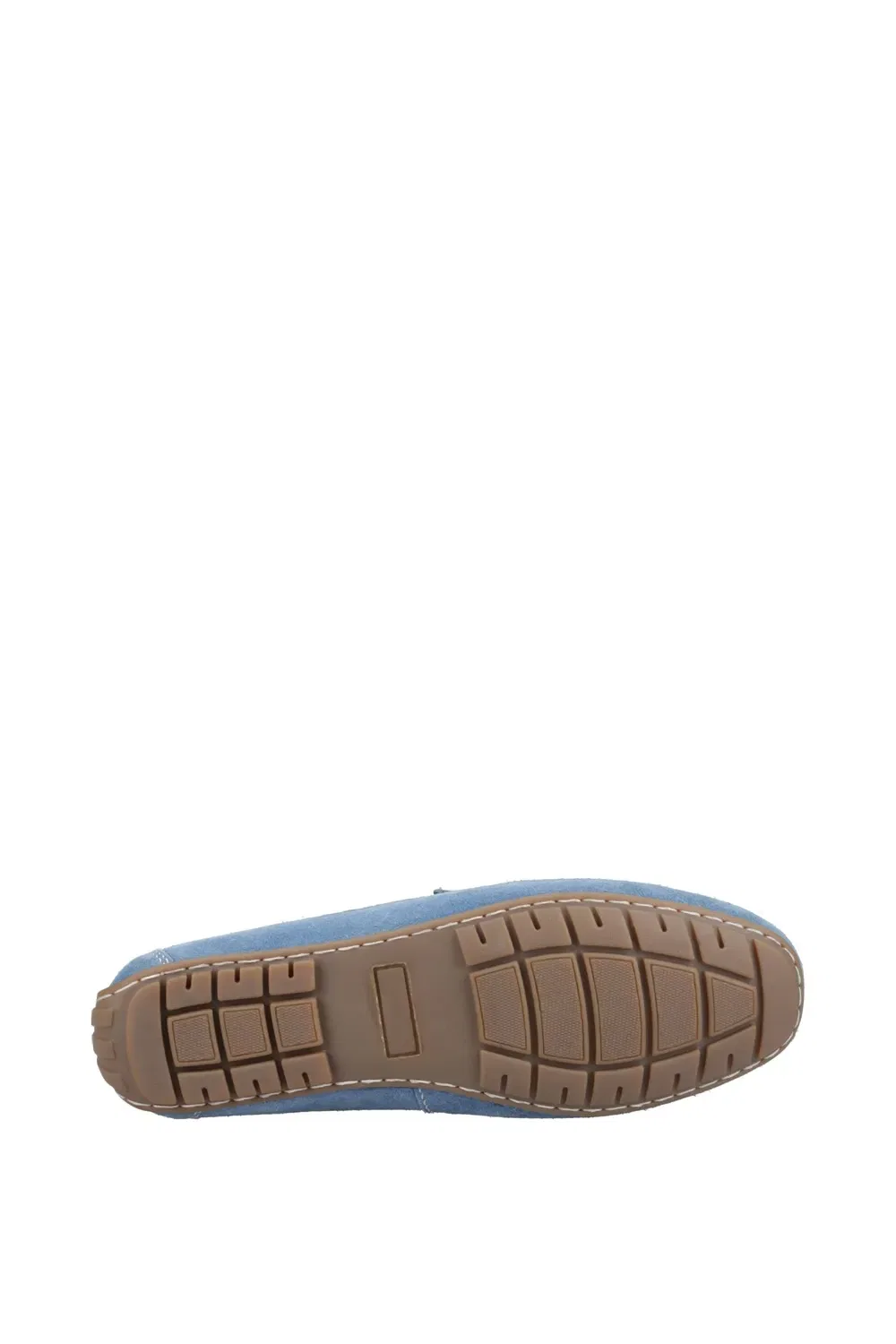 Мужские лоферы из замши Hush Puppies, синий — фото 3