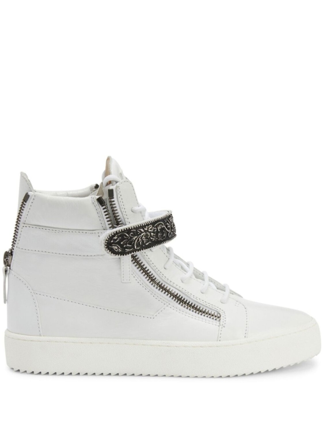 Высокие кеды Giuseppe Zanotti Coby Deluxe, белый