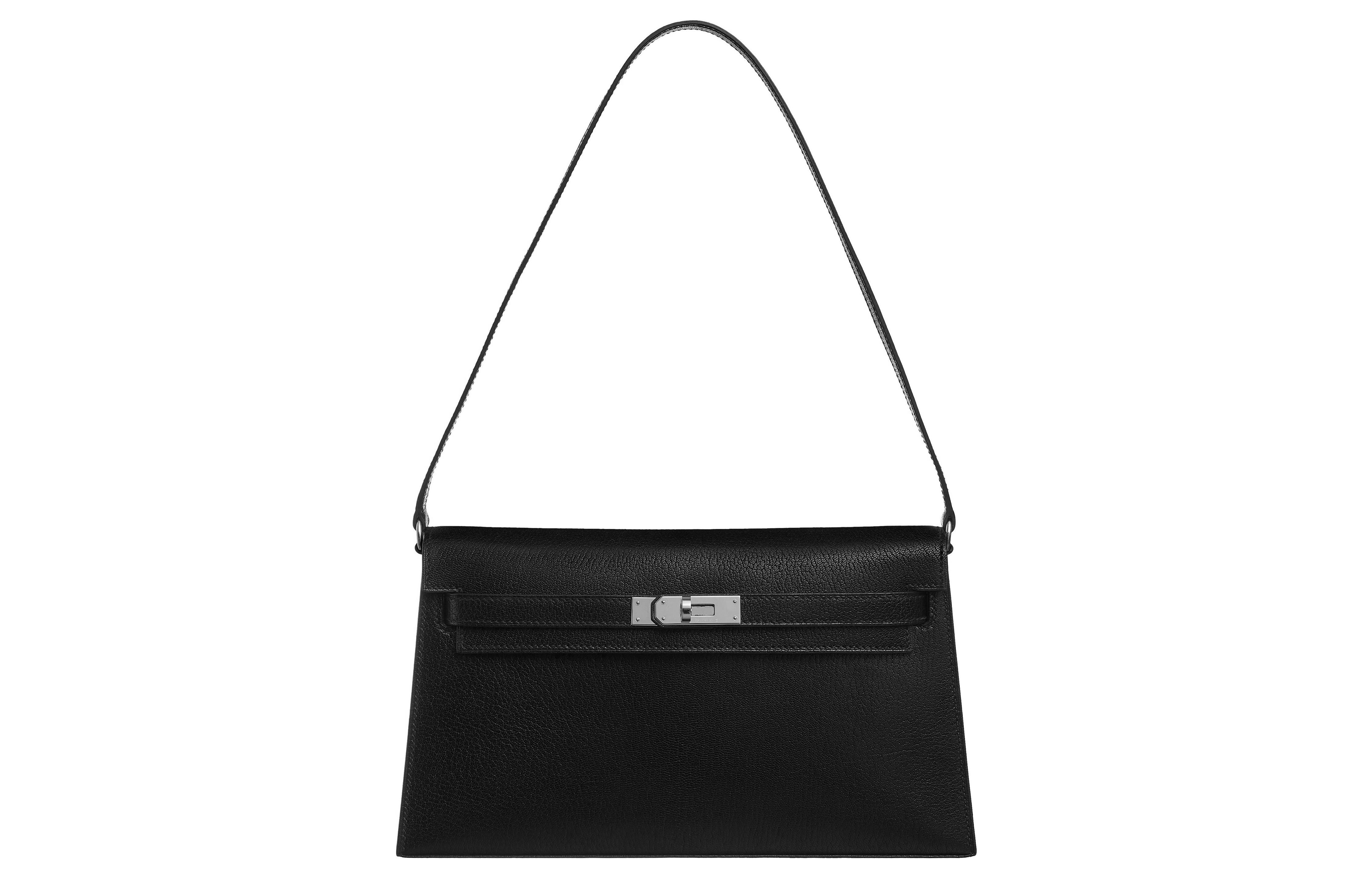 

Сумка Kelly Elan Chevre Goatskin через плечо женская HERMES