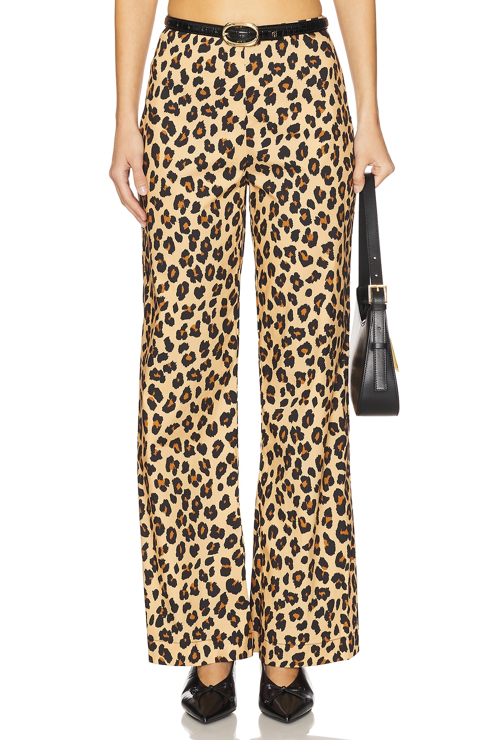 

Брюки из поплина Pia Simonmiller, leopard