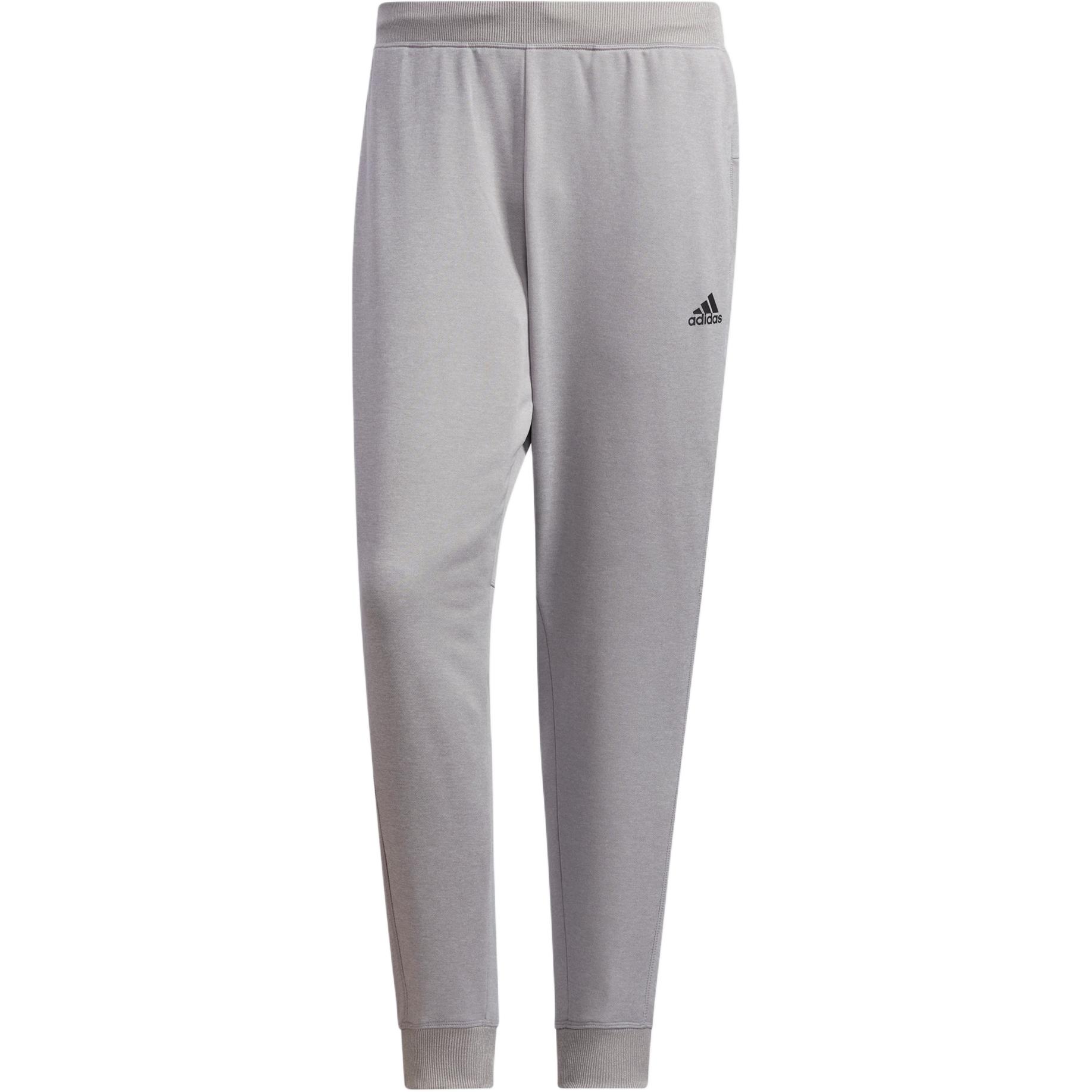 Брюки casual AEROREADY мужские размер M цвет heather gray Adidas, серый — фото 3