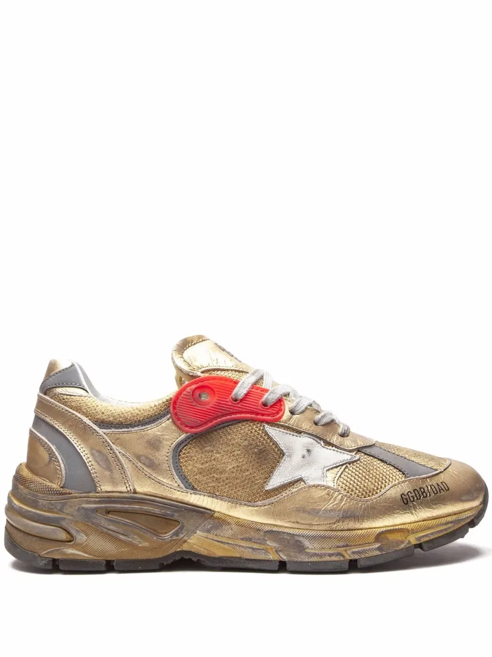 Кроссовки Running dad net Golden Goose, золото