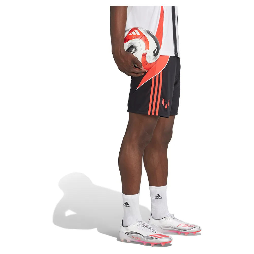 Шорты adidas Messi, черный — фото 3