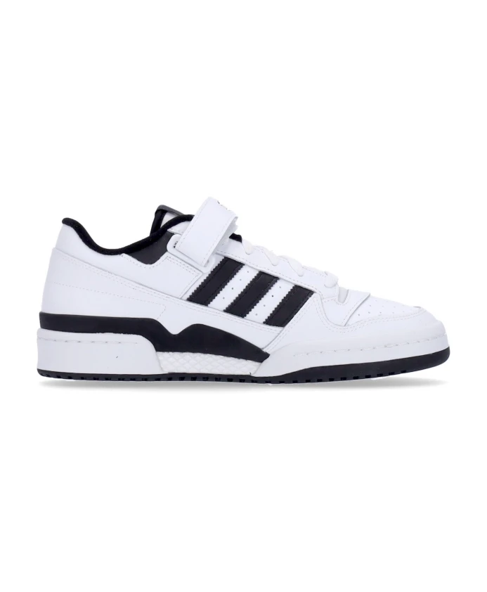Низкие кроссовки со шнуровкой 3 полоски Adidas, белый — фото 2