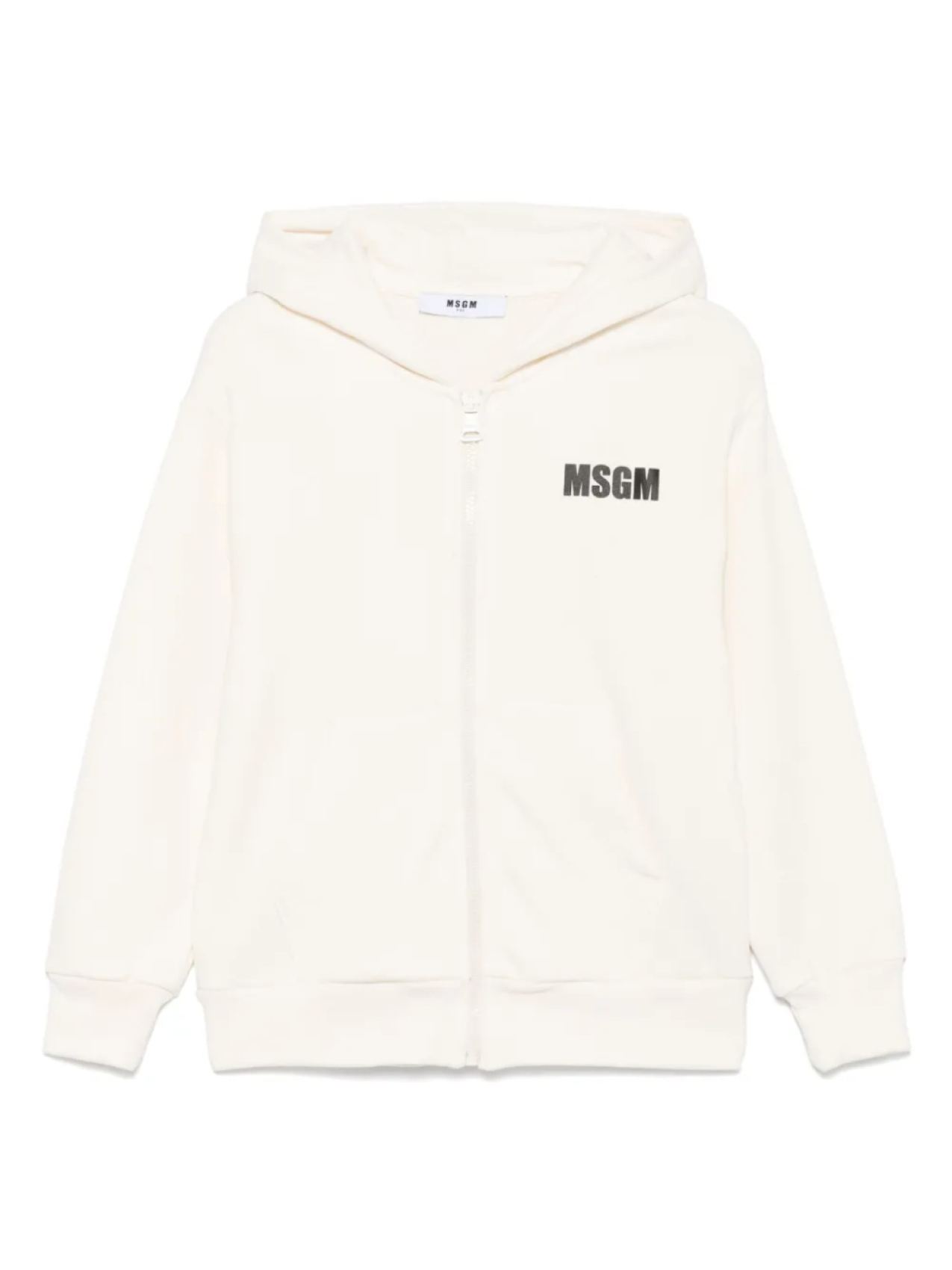 

Худи с логотипом MSGM Kids, белый