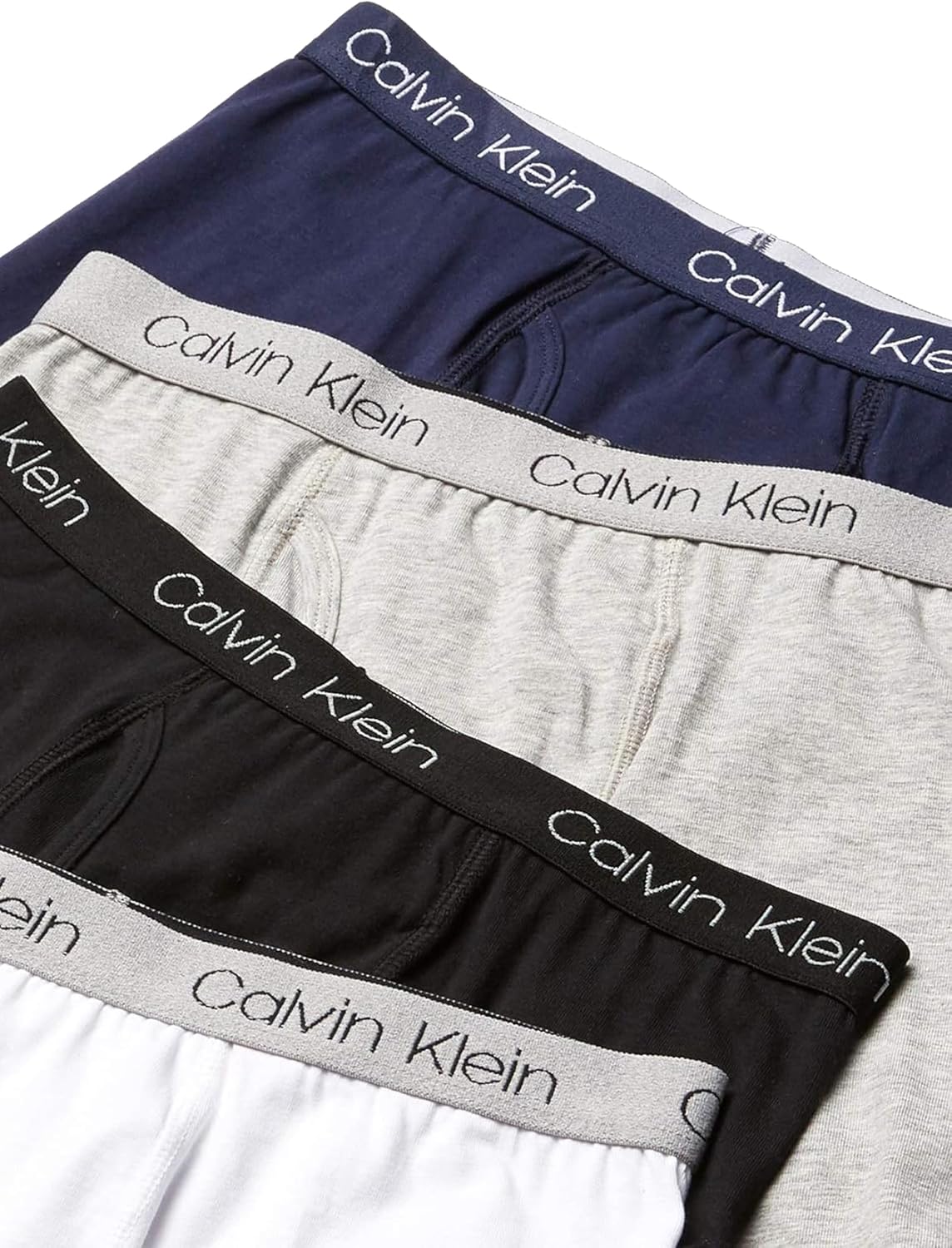Комплект нижнего белья Calvin Klein для мальчиков, четыре пары боксеров, выгодная упаковка, Black Iris Pack — фото 2