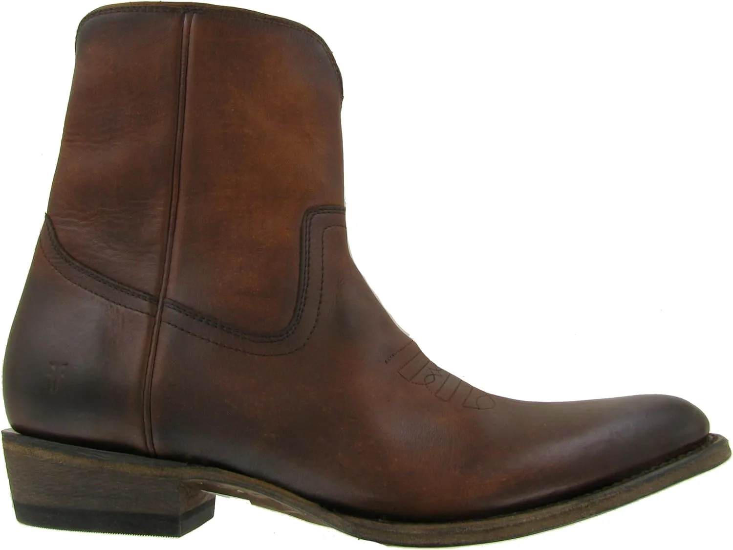 

Мужские ботинки Frye Austin Inside Zip - стильная, прочная кожаная обувь с амортизирующей стелькой для комфорта и боковой застежкой-молнией, ковбойский стиль, черный