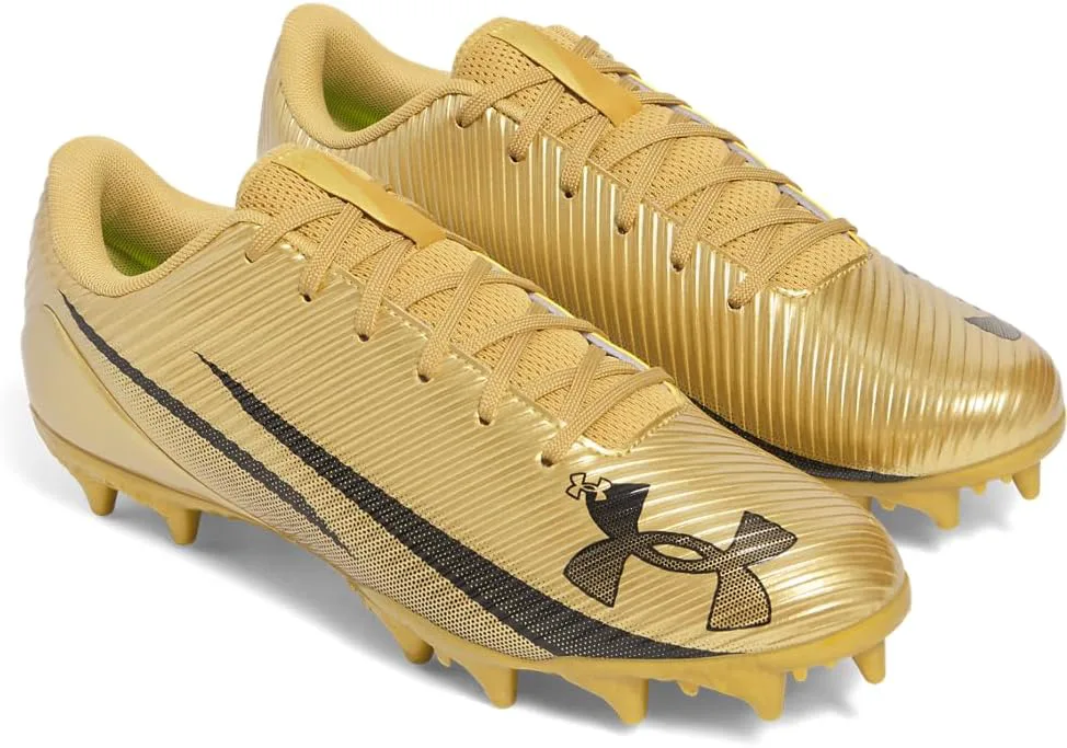 Футбольные бутсы Under Armour Blur Select для мужчин, металлик золотой — фото 2