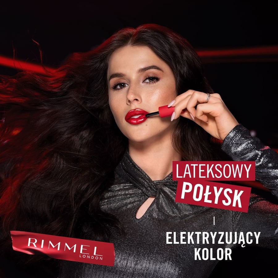 Жидкая губная помада Rimmel Thrill Seeker Lip Latex с гиалуроновой кислотой и витамином Е №. 400 Риммель Красный, 6 мл — фото 4