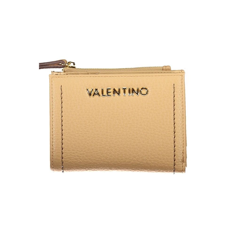 

Бежевый полиэтиленовый женский кошелек Valentino Bags