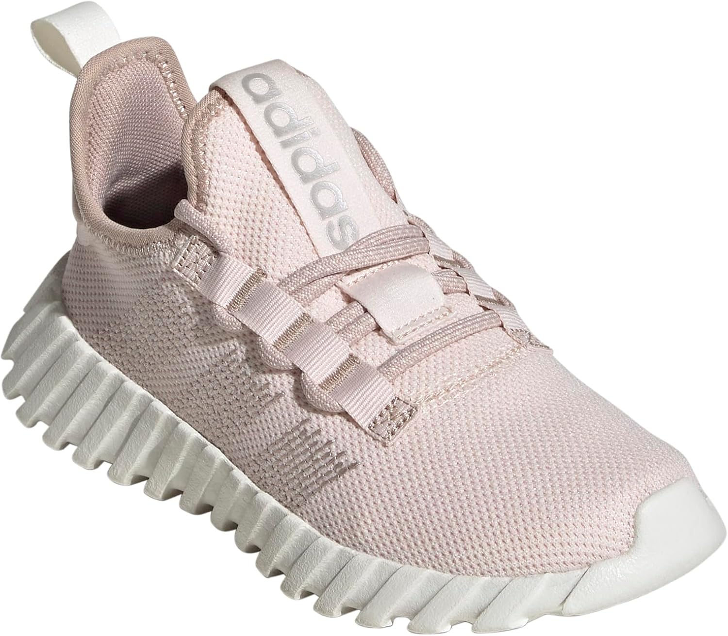 Детские кроссовки Adidas Kaptir Flow (унисекс), серебро — фото 2