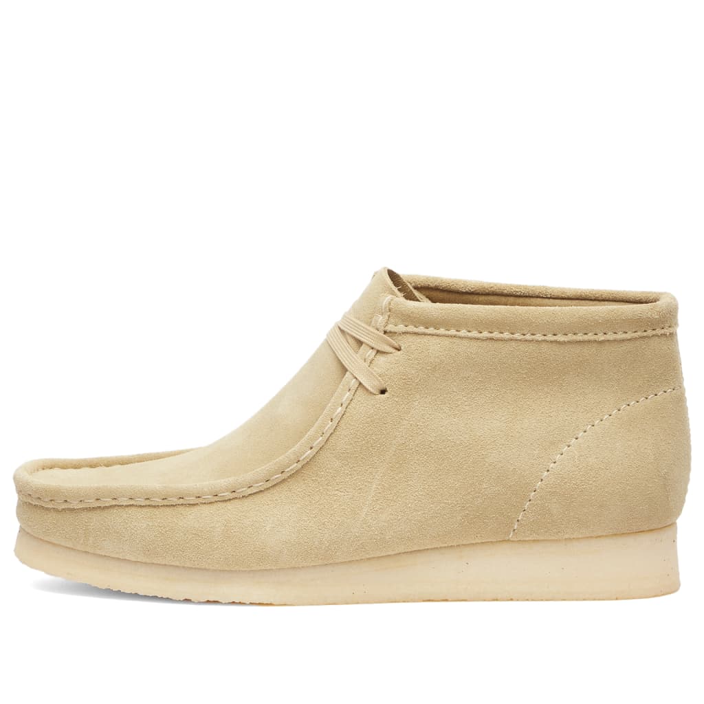 

Кроссовки Wallabee boot Clarks Originals, цвет maple suede