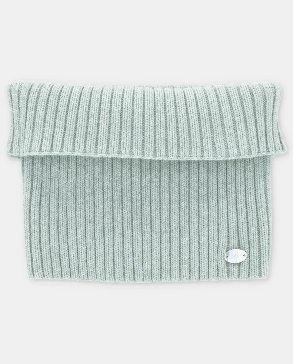 

Вязаный воротник светло-зеленого цвета Martín Aranda