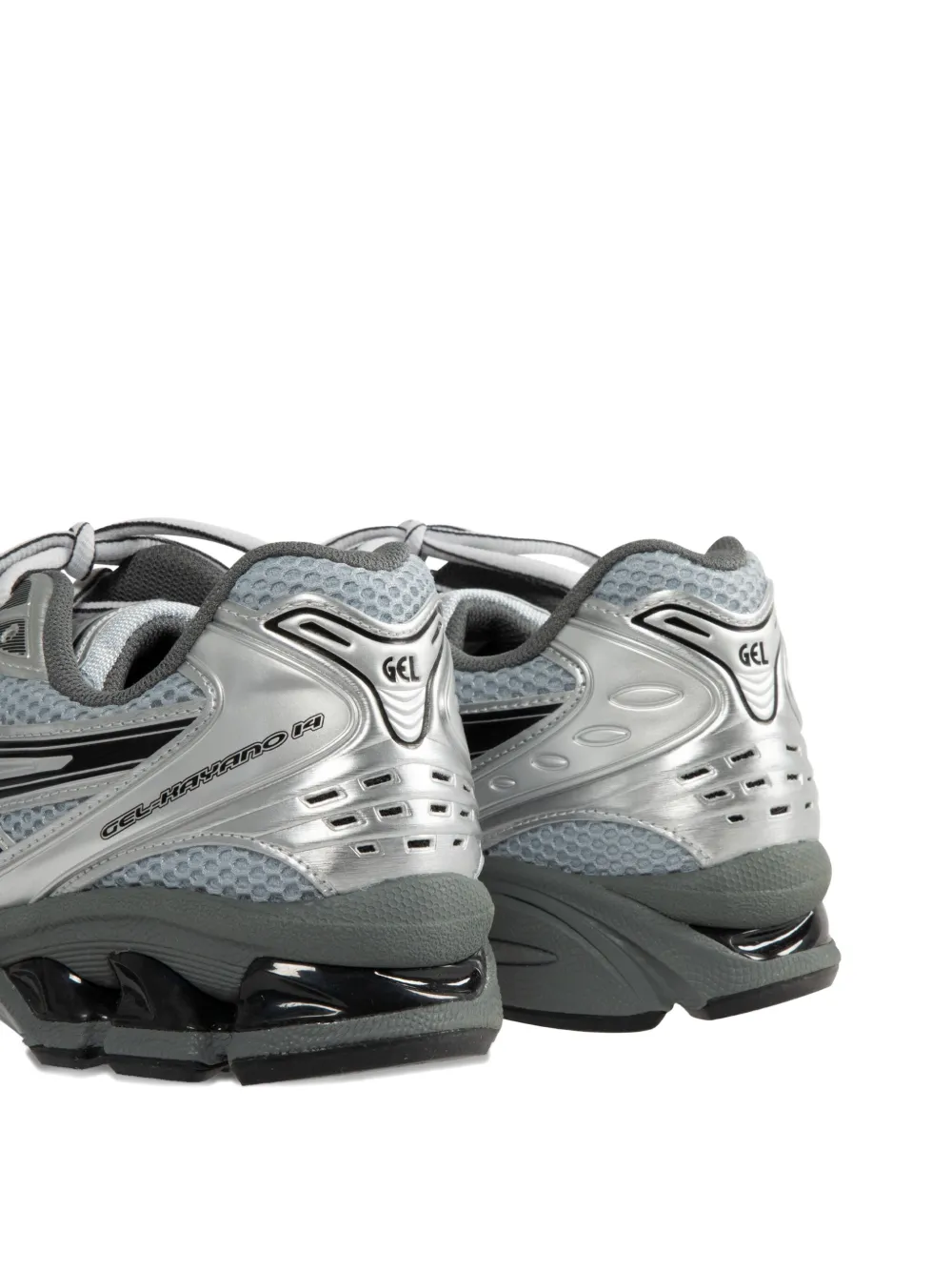 Кроссовки GEL-Kayano 14 с сетчатыми вставками ASICS, серый — фото 4