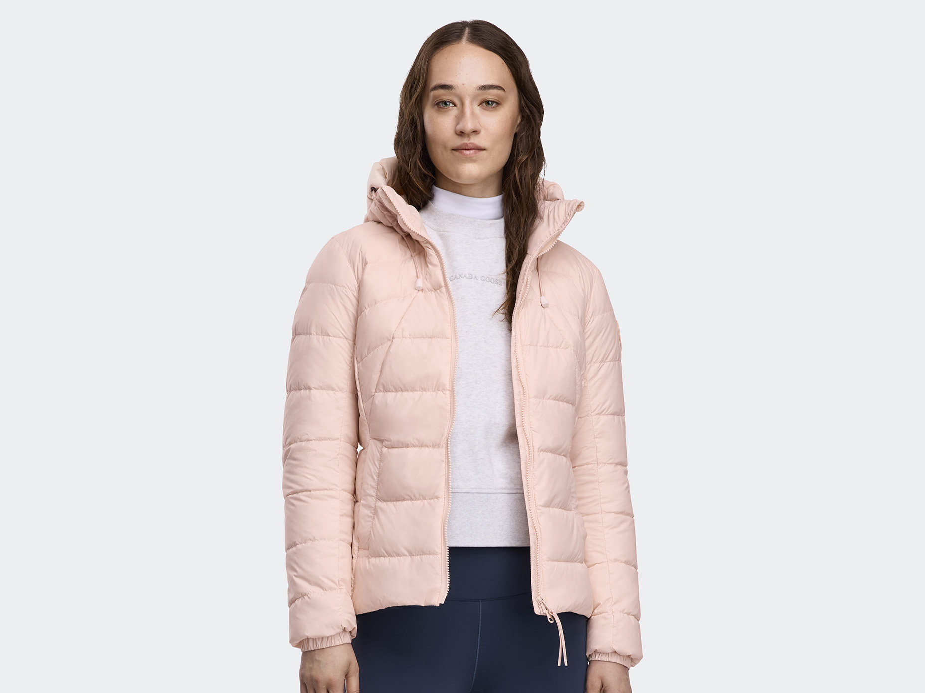 

Худи Canada Goose Abbott Tonal Label, Vintage Rose