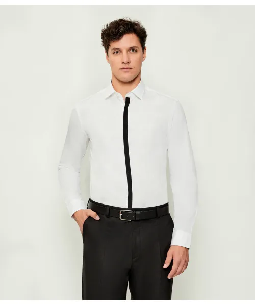 

Рубашка Кейди Slim fit Hugo, белый
