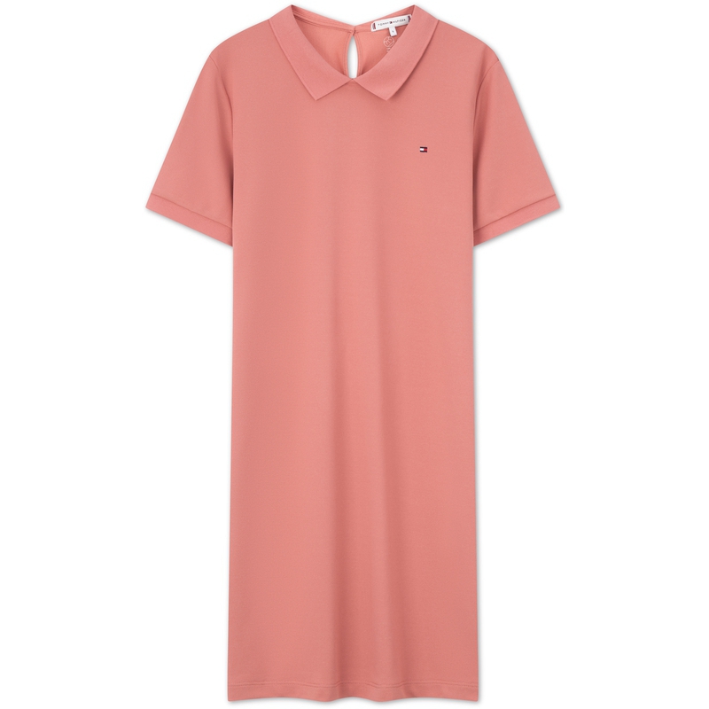 

Платье с коротким рукавом Women's из коллекции Year Of The Dragon Collection 1985 Tommy Hilfiger, розовый