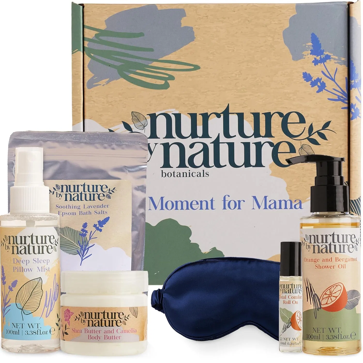 Подарочный набор для женщин «Wellness Gift Set» из 6 предметов от Nurture by Nature Nurture By Nature Botanicals