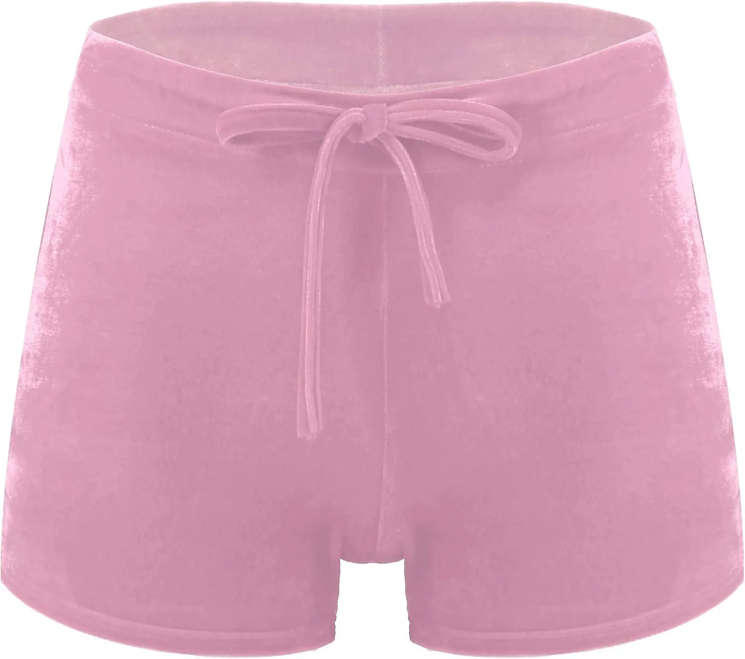 

Yeahdor Женские шорты Pure Color с эластичным поясом