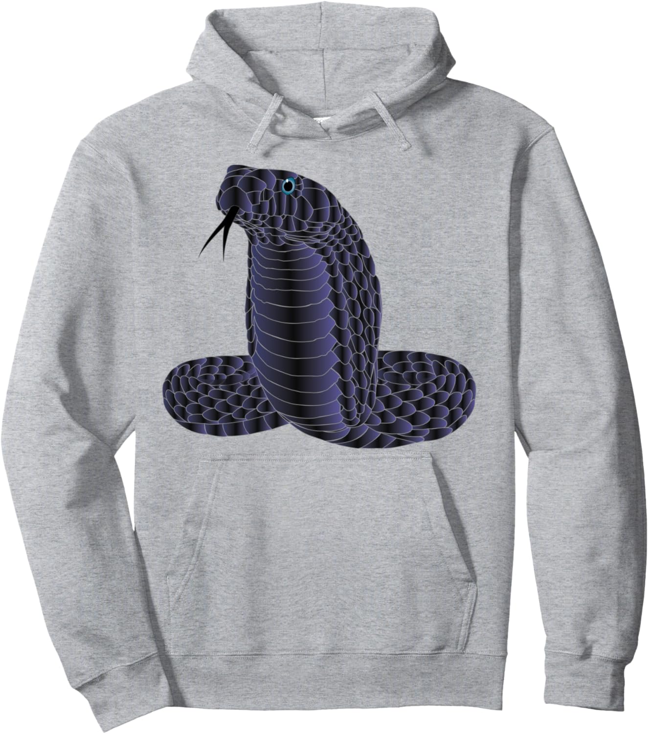 

Худи с рисунком кобры индиго-синего цвета Tf Brand, Синий, Худи с рисунком кобры индиго-синего цвета Tf Brand