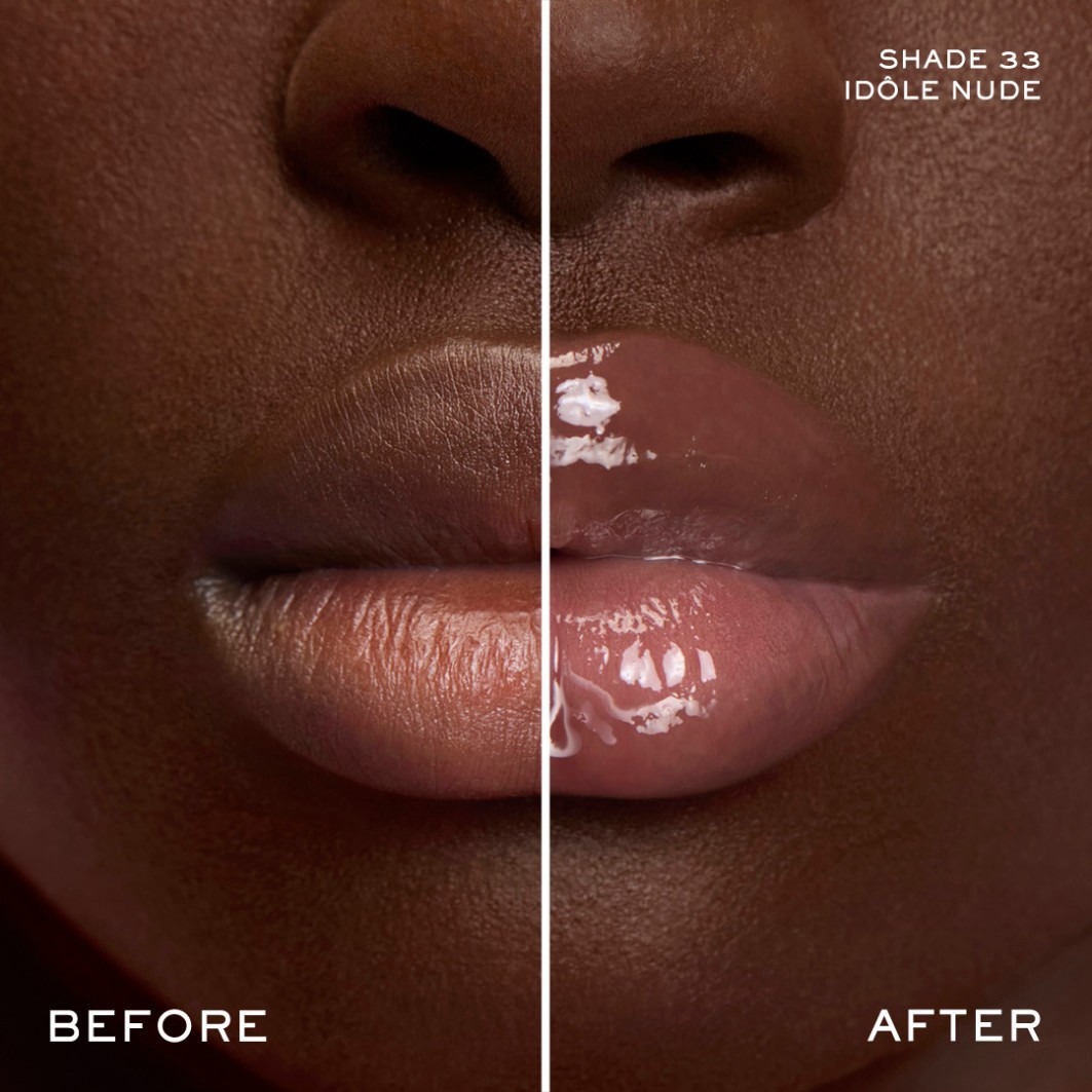 Бальзам для губ Lancôme — Масло для губ idôle lip juicytreat Lancome, 33 idôle nude, объем, 9 мл — фото 4