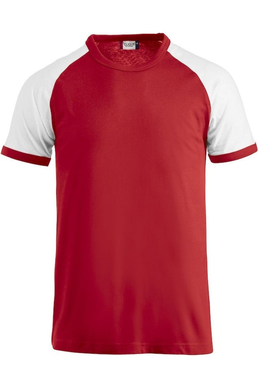 

Футболка Clique Raglan, красный