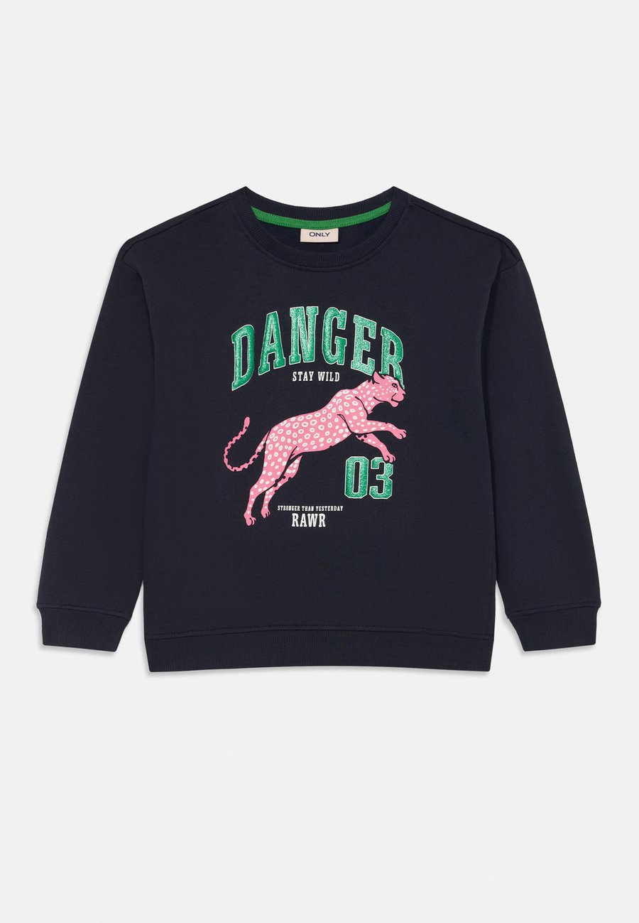 Толстовка ONLY MINI KMGLEOPAULA LIFE LOOSE, Night Sky/Dark Blue