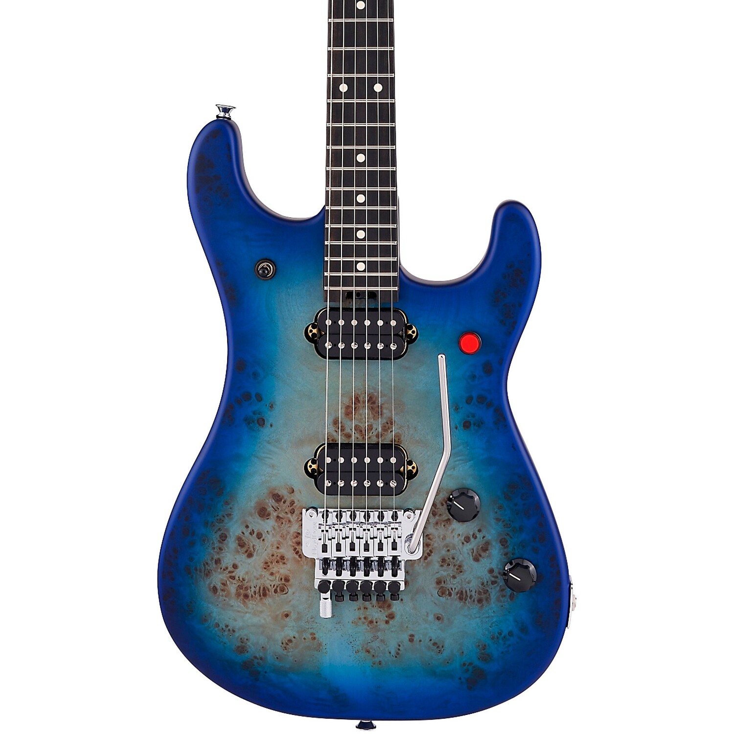 

Электрогитара EVH 5150 Deluxe Poplar Burl Aqua Burst