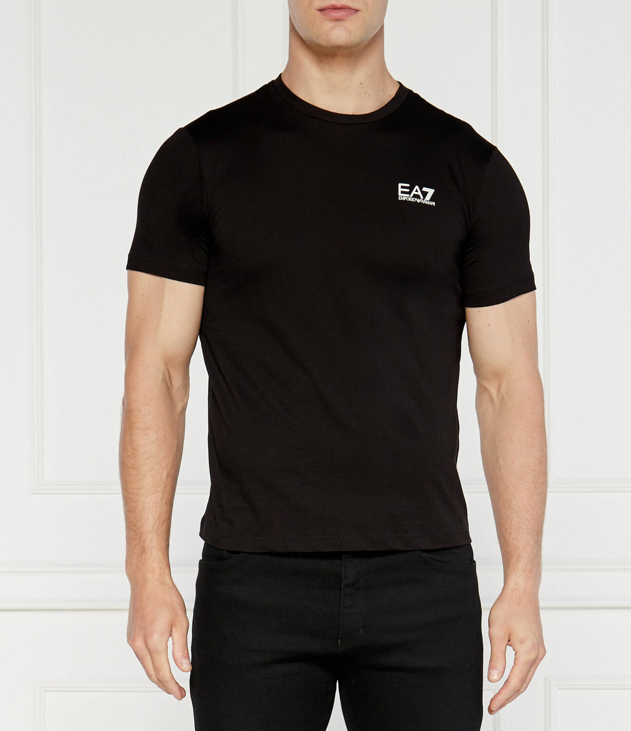 

Футболка EA7 Slim Fit, черный
