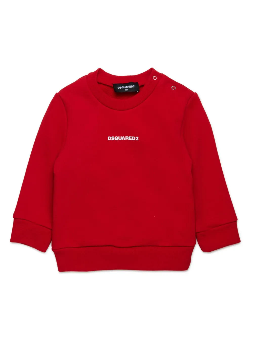 

Толстовка с логотипом DSQUARED2 KIDS, красный