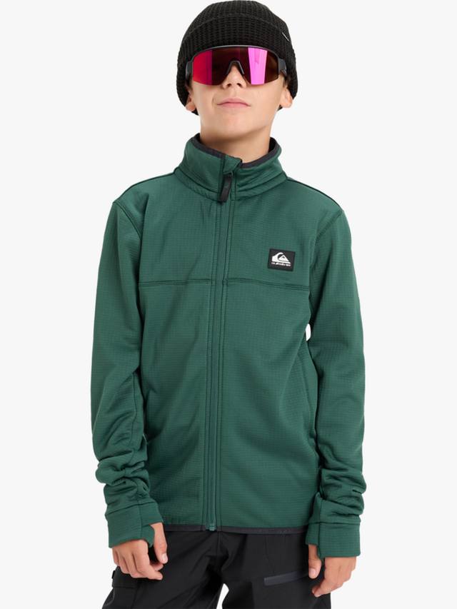 

Детская техническая флисовая куртка Steep Point от Quicksilver Quiksilver, Trekking Green