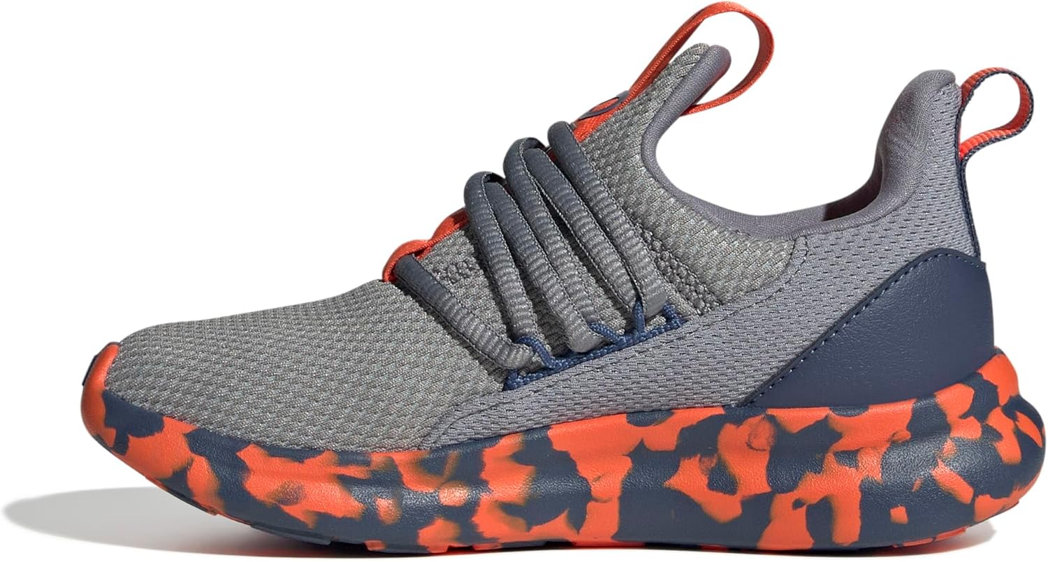 

Беговые кроссовки adidas Kids Lite Racer Adapt 7.0, синий/оранжевый/серый