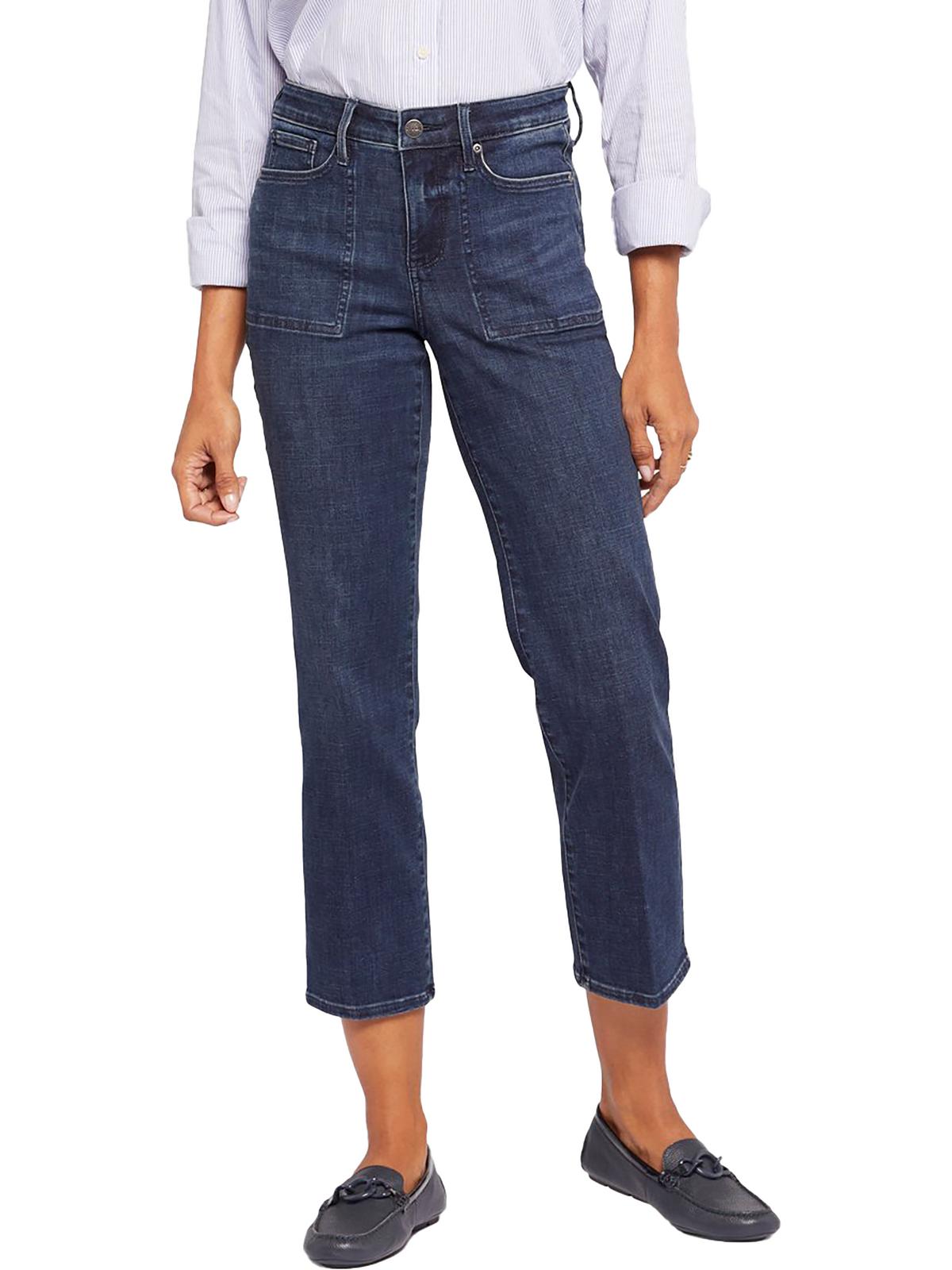 

Женские джинсы Piper Dark Wash с завышенной талией NYDJ, цвет mesquite