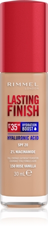 

Увлажняющая основа spf 20 Rimmel Lasting Finish 35H Hydration Boost, 150 Rose Vanilla 30 ml