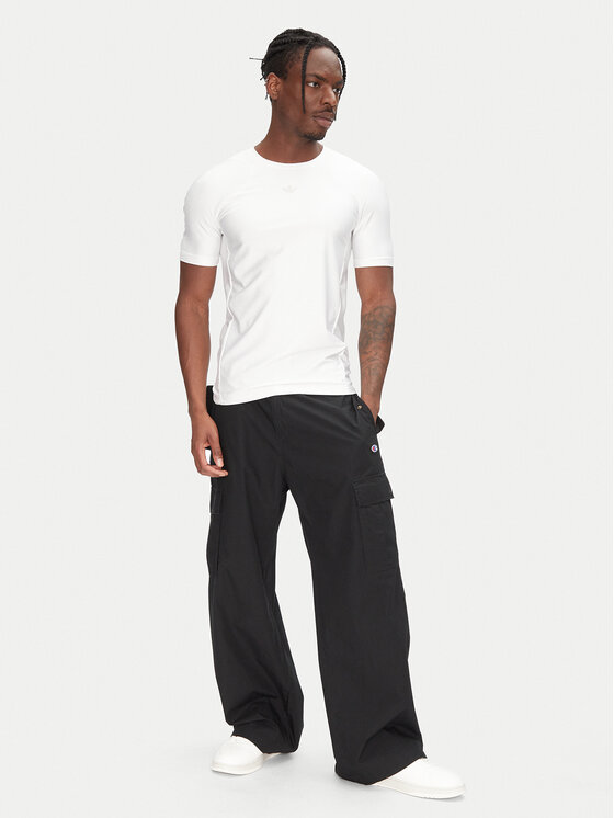 Облегающая футболка Fashion Cut Line JD0046 Adidas, белый — фото 2