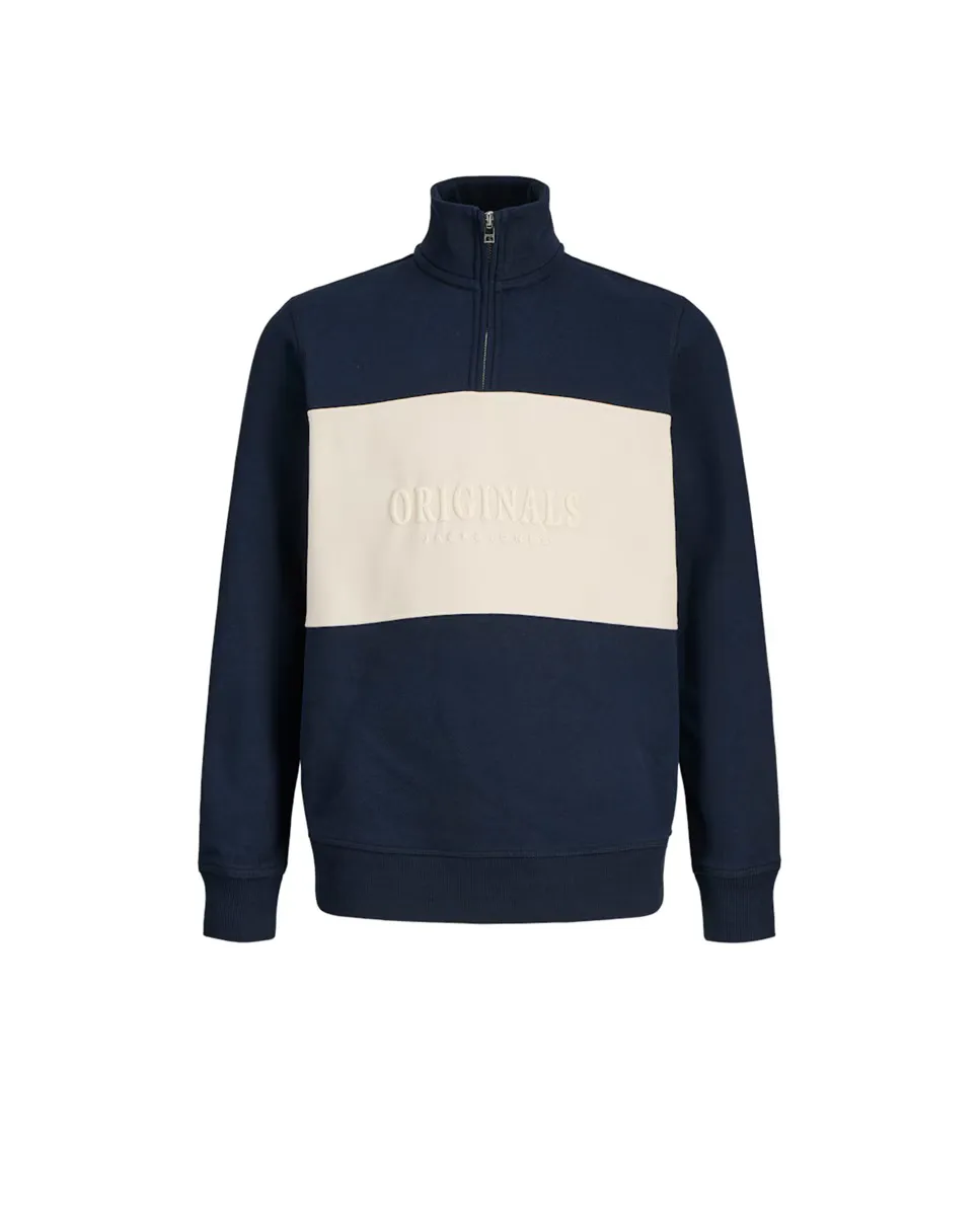 

Мальчишеская толстовка на молнии Jack & Jones, синий