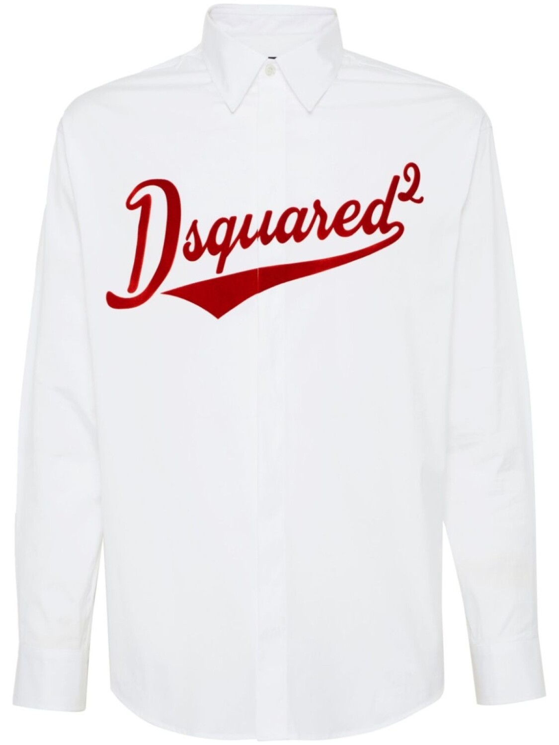 

DSQUARED2 рубашка с логотипом, белый