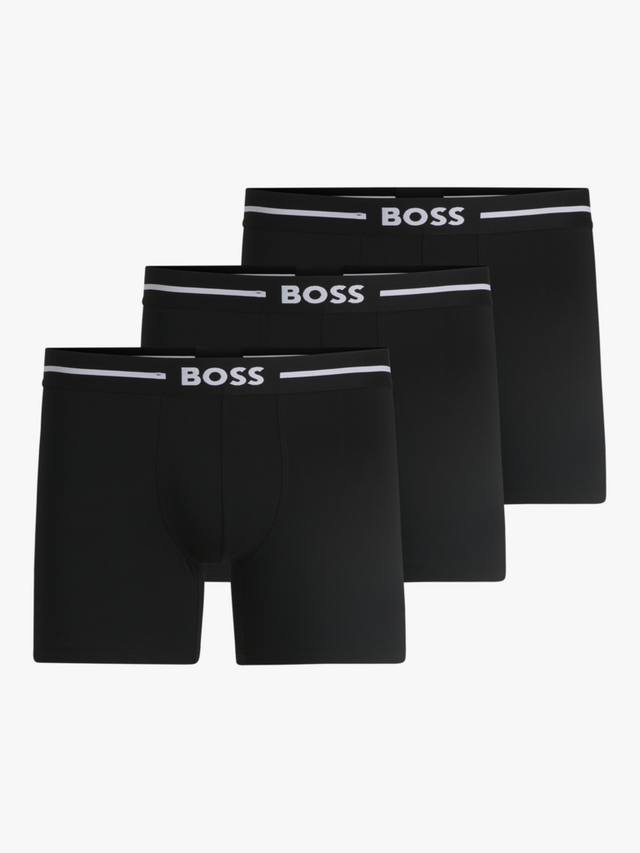 

Плавки с жаккардовым поясом HUGO BOSS, черный
