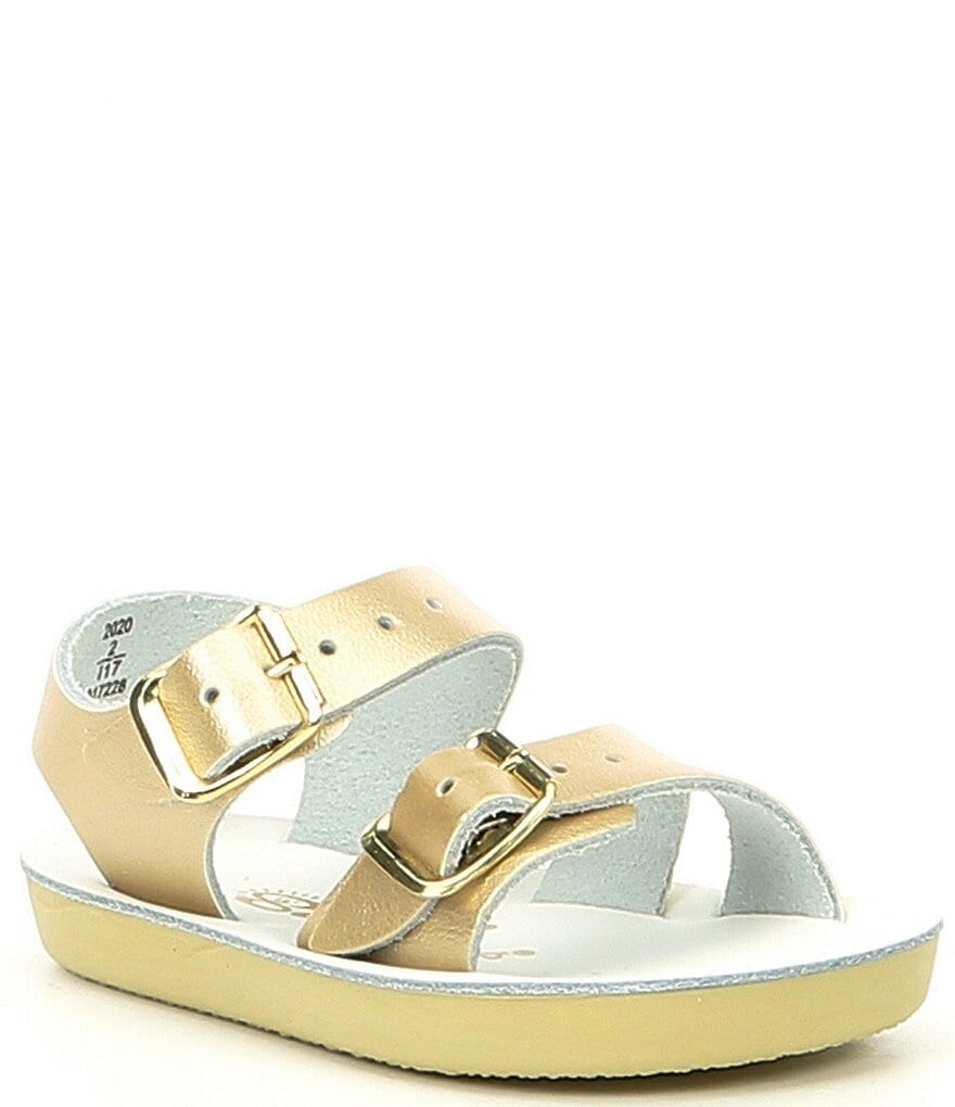 

Сандалии для морской воды от Hoy Girls' Sea Wee Water Friendly Sandal Shoes (для младенцев) Saltwater Sandals by Hoy, золотой