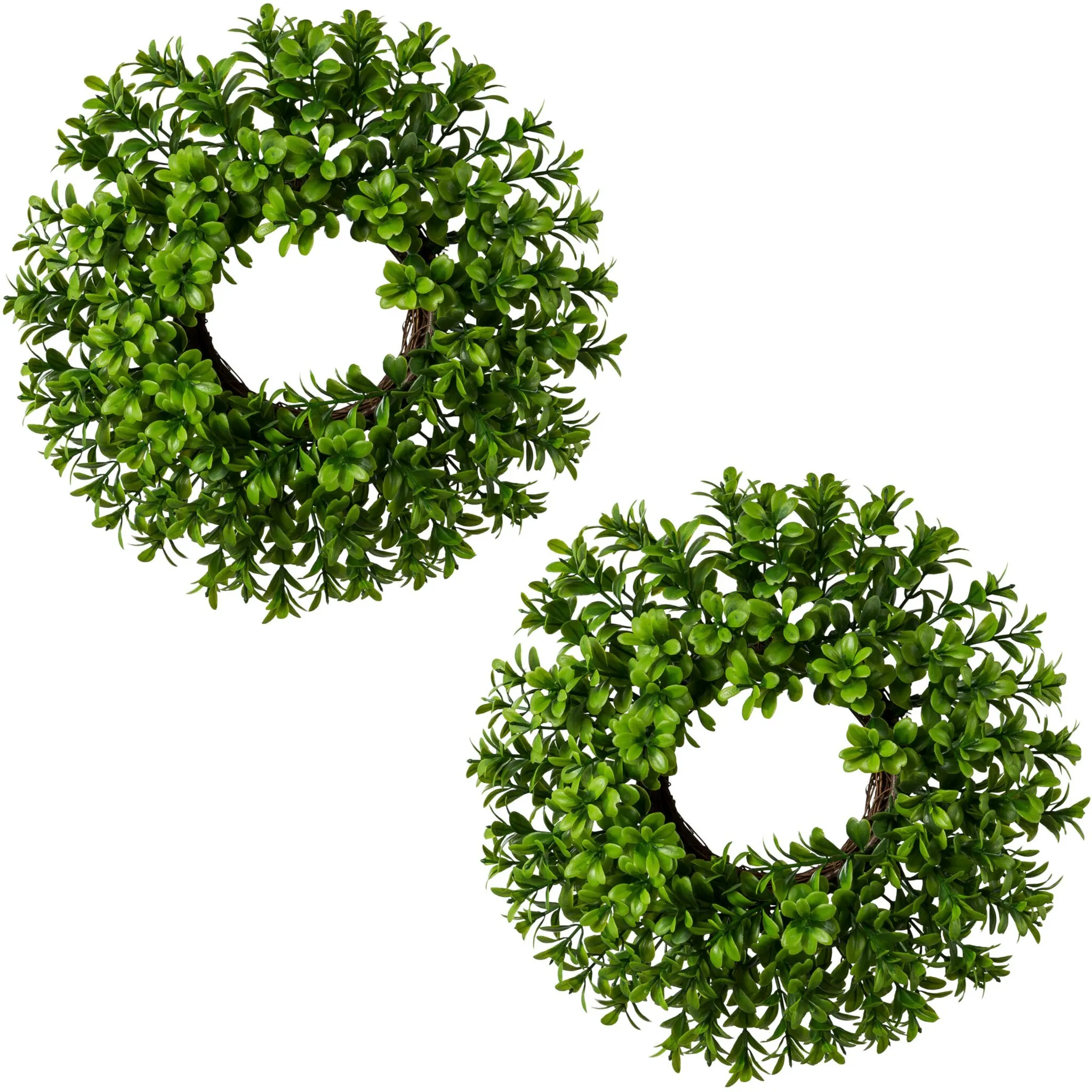 

Креатив зеленый искусственный венок «Самшитовый венок» Creativ Green