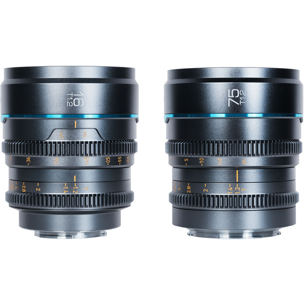 

Sirui Night Walker T1.2 S35 Cine 2-Lens Set (Sony E, цвет Gunmetal Gray)