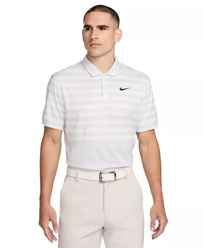 

Мужская поло для гольфа Dri-FIT Nike, серый