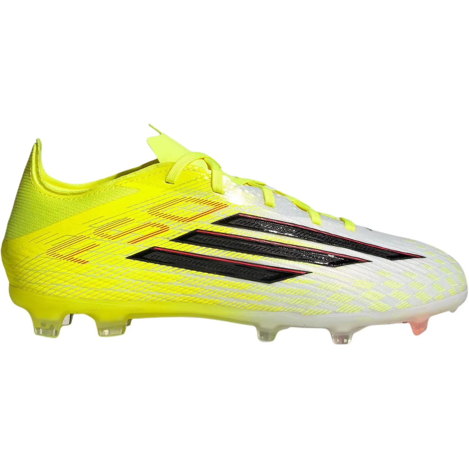 Adidas Бутсы футбольные F50 ELITE низкие Neon Yellow Black детские — фото 3