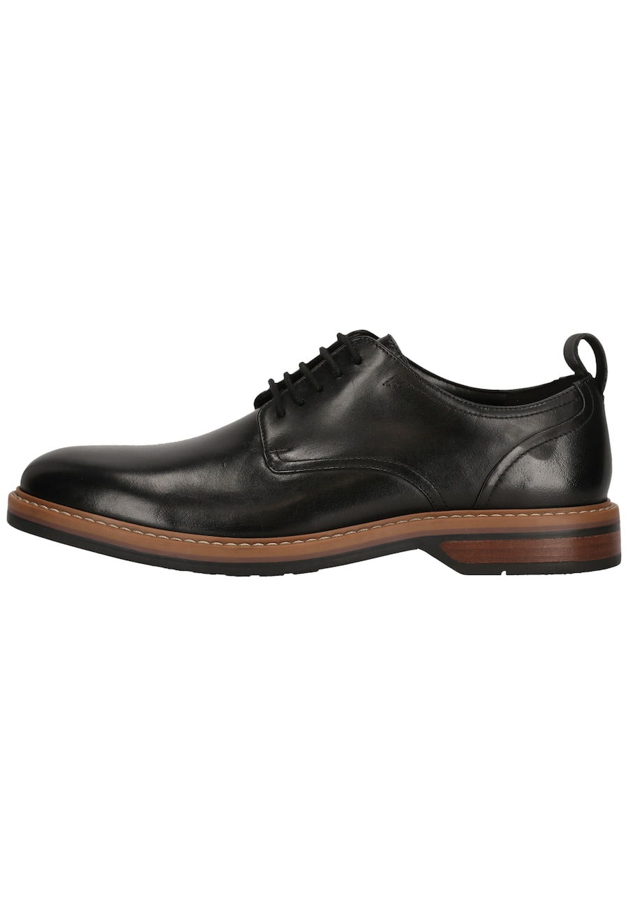 Туфли на шнуровке CLARKS Aldwin Lace, черный — фото 2