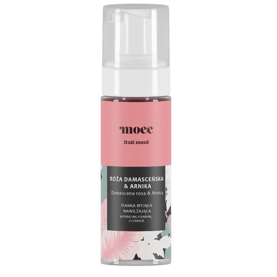 

Увлажняющая очищающая пенка, 150 мл Moee, Fruit Mood Damask Rose & Arnica